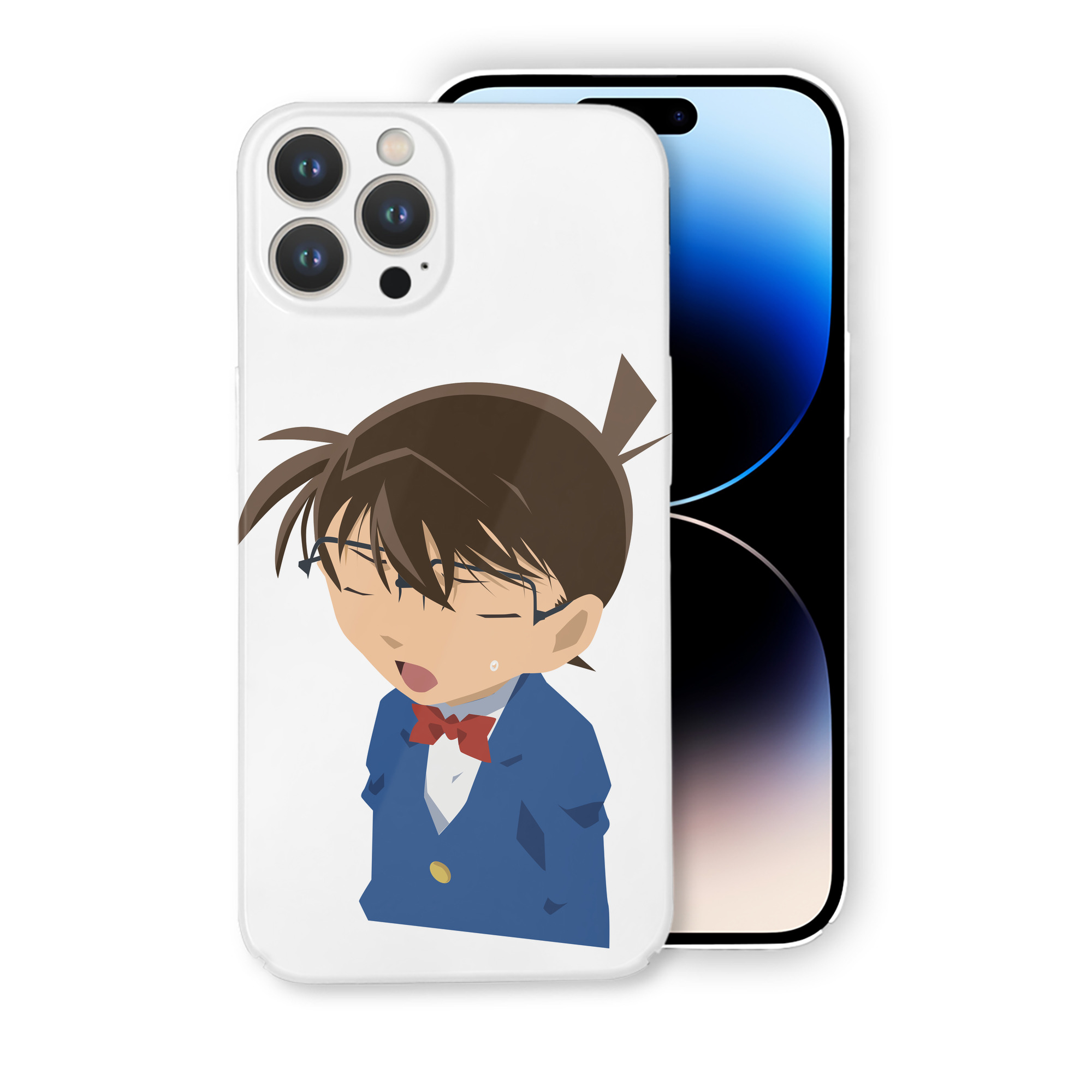 （画像用） 名探偵コナン 江戸川 コナン Detective Conan Conan Edogawa 【iPhone 14シリーズ対応】ハードケース